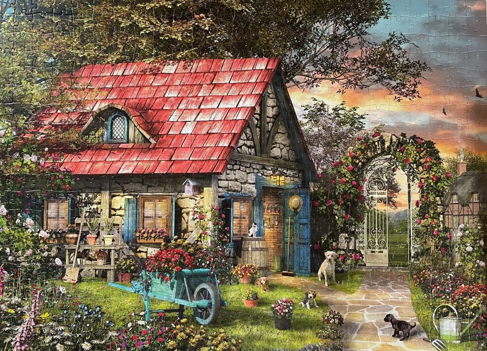 Garden Shed (Agnes €5,00) - Jumbo puzzle collectible [Barcode 8710126185292] - Main Image 3