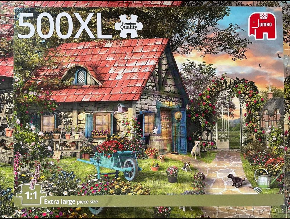 Garden Shed (Agnes €5,00) - Jumbo puzzle collectible [Barcode 8710126185292] - Main Image 4