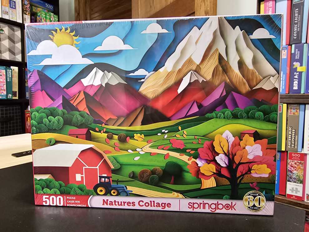Natures Collage - Springbok puzzle collectible [Barcode 091683017393] - Main Image 2