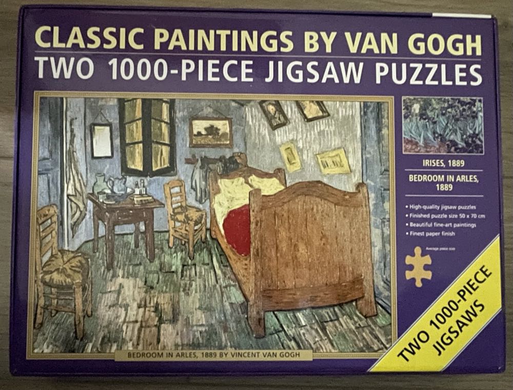 Irises and Bedroom in Arles - American Publishing puzzle collectible [Barcode 5055016004516] - Main Image 2