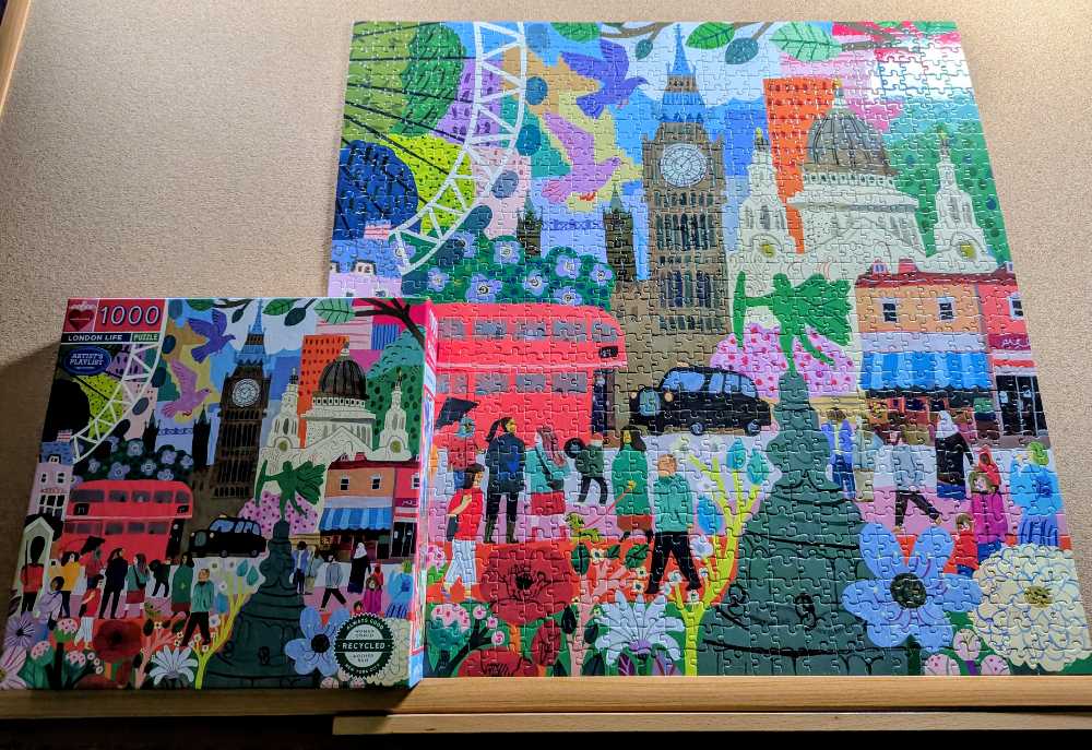 London Life - Eeboo puzzle collectible - Main Image 2