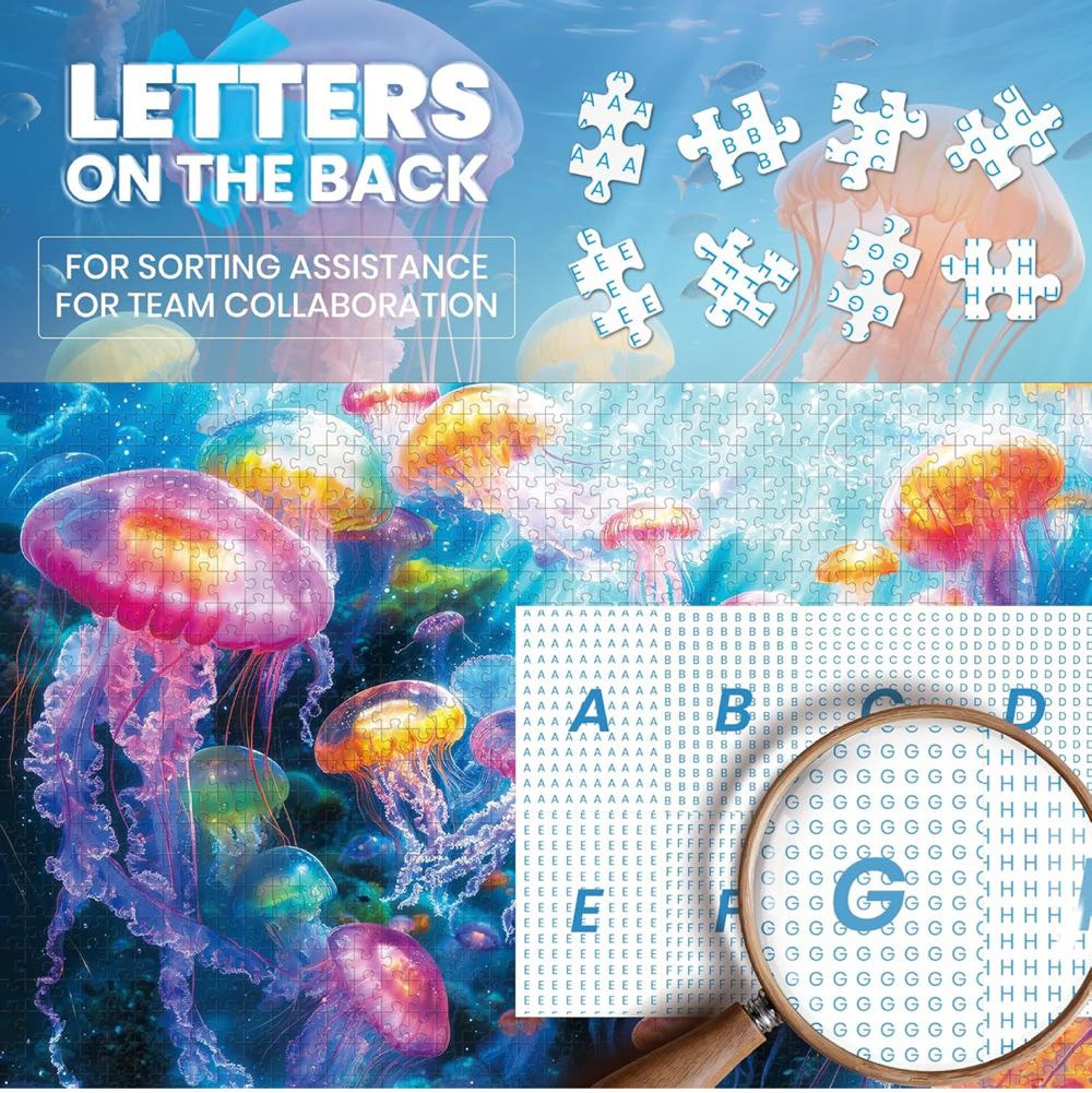 Jellyfish - Lamplig puzzle collectible - Main Image 3