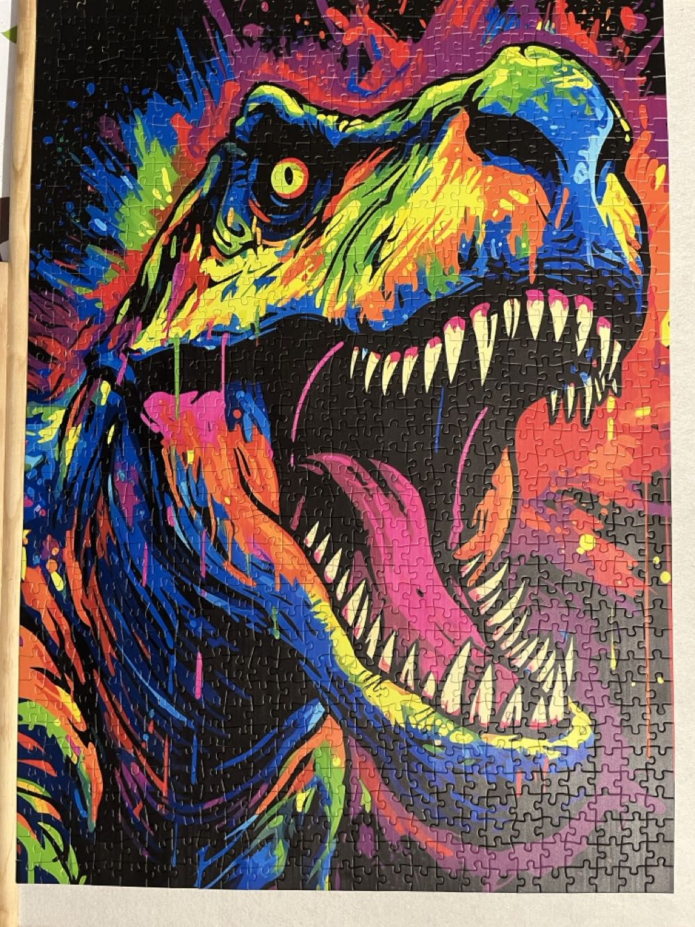 Wooden Puzzle - Tyrannosaurus Rex  puzzle collectible - Main Image 2