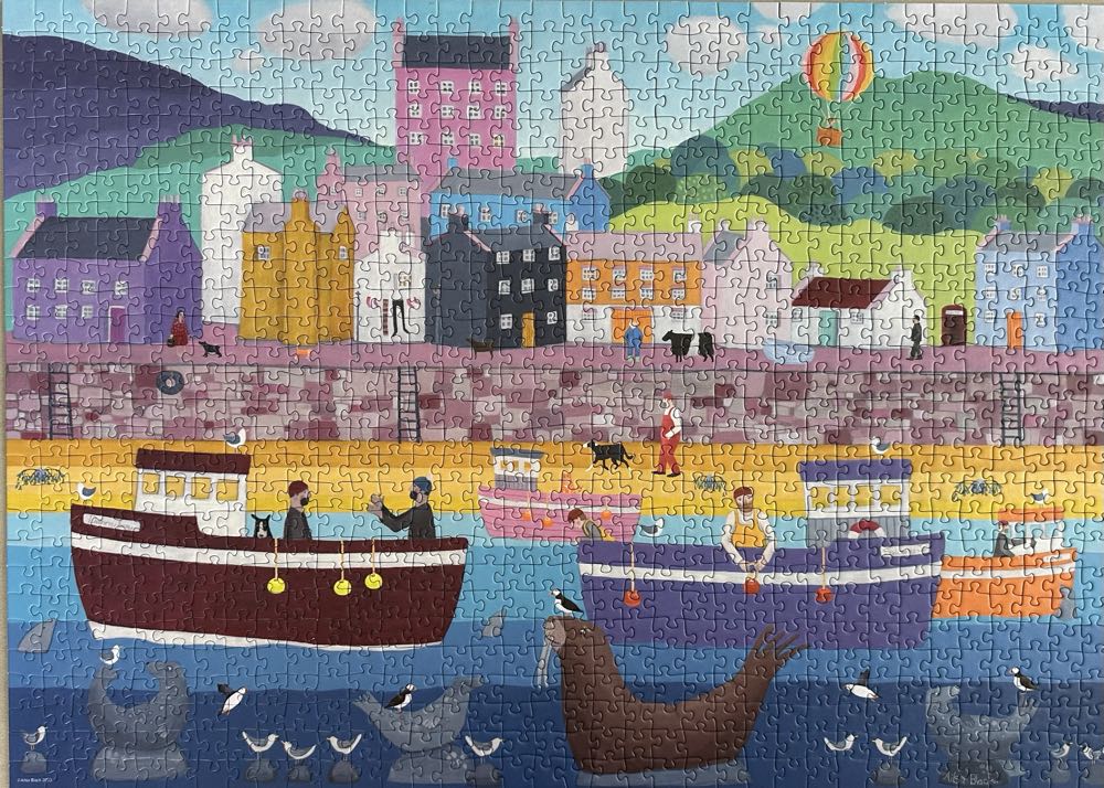 Harbour Life - Ravensburger puzzle collectible - Main Image 2