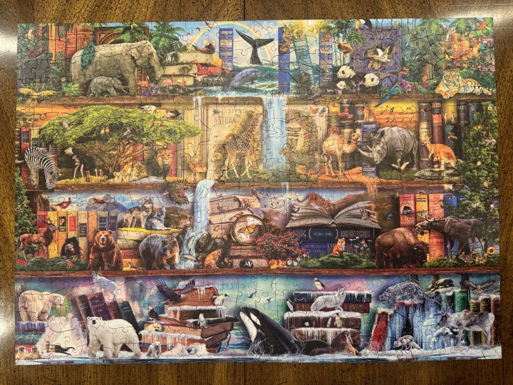 The Amazing Animal Kingdom - Wentworth Wooden Puzzles 🇬🇧 puzzle collectible [Barcode 6050265342920] - Main Image 2