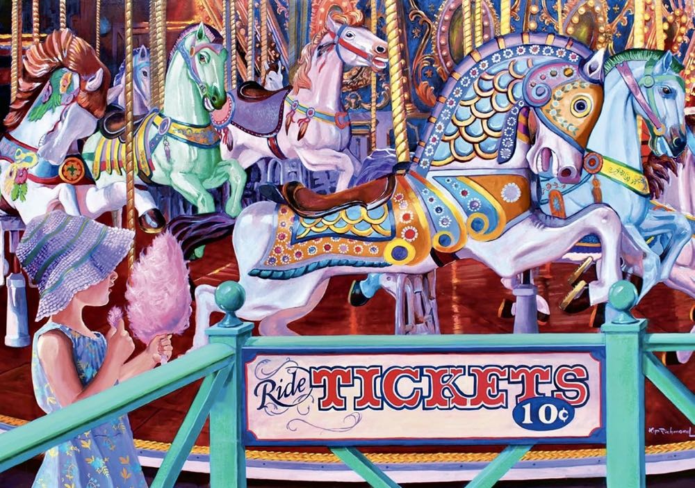 Carousel - Wonder Forge puzzle collectible [Barcode 4050368100528] - Main Image 2