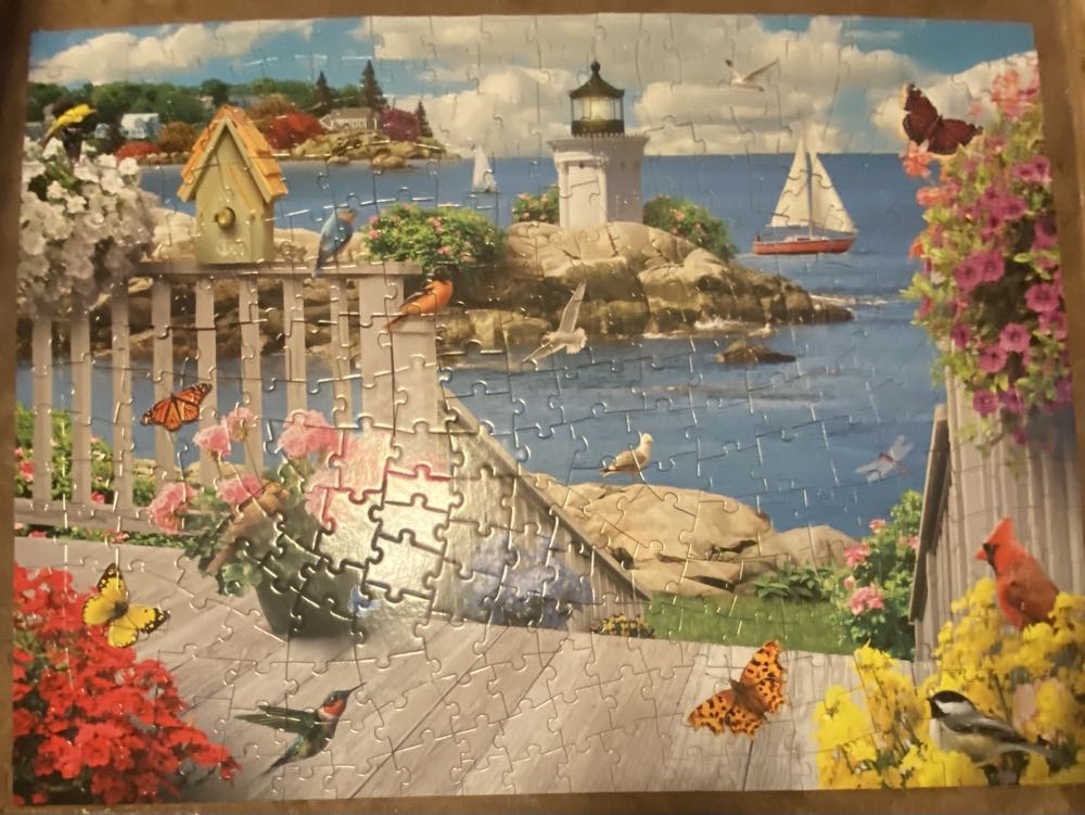 Seacoast Serenity - Bits & Pieces puzzle collectible [Barcode 192949071378] - Main Image 2