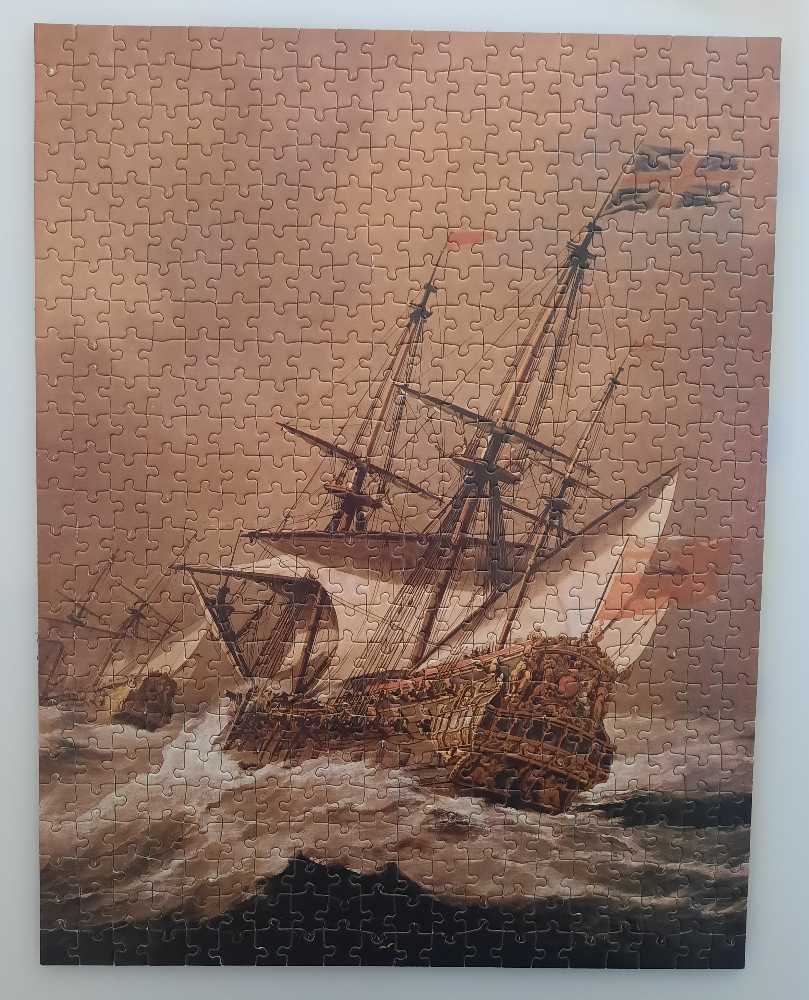 Entscheidung im Sturm - F.X. Schmid puzzle collectible - Main Image 2