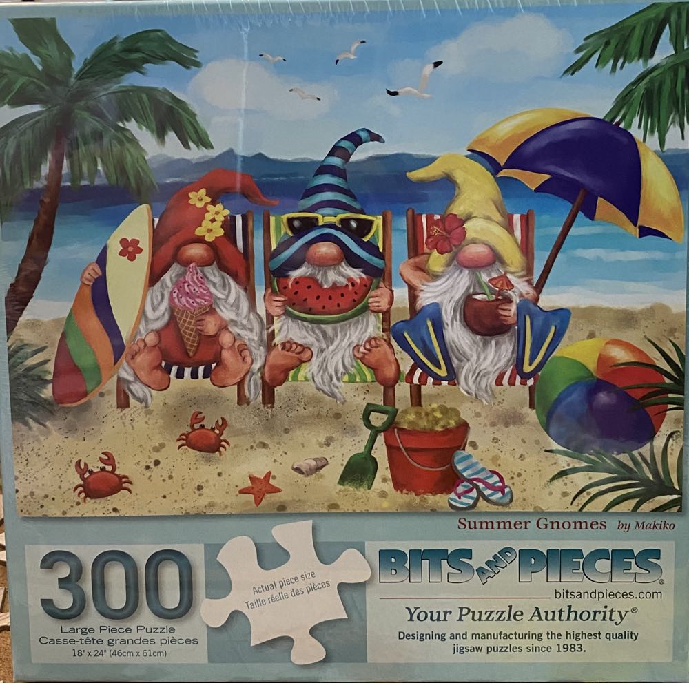 SUMMER GNOMES - Bits & Pieces puzzle collectible [Barcode 192949087218] - Main Image 2