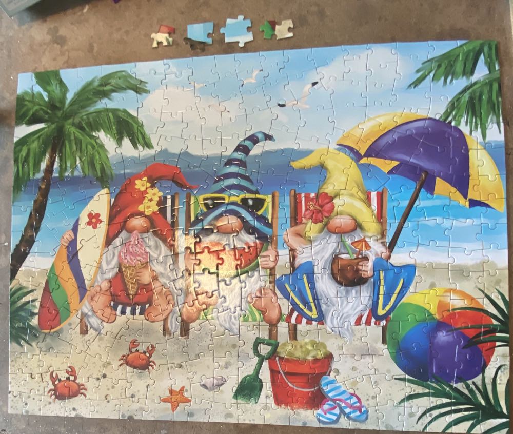 SUMMER GNOMES - Bits & Pieces puzzle collectible [Barcode 192949087218] - Main Image 3