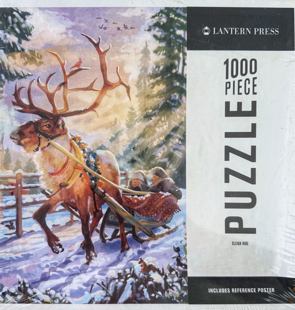Sleigh Ride - Lantern Press puzzle collectible - Main Image 2