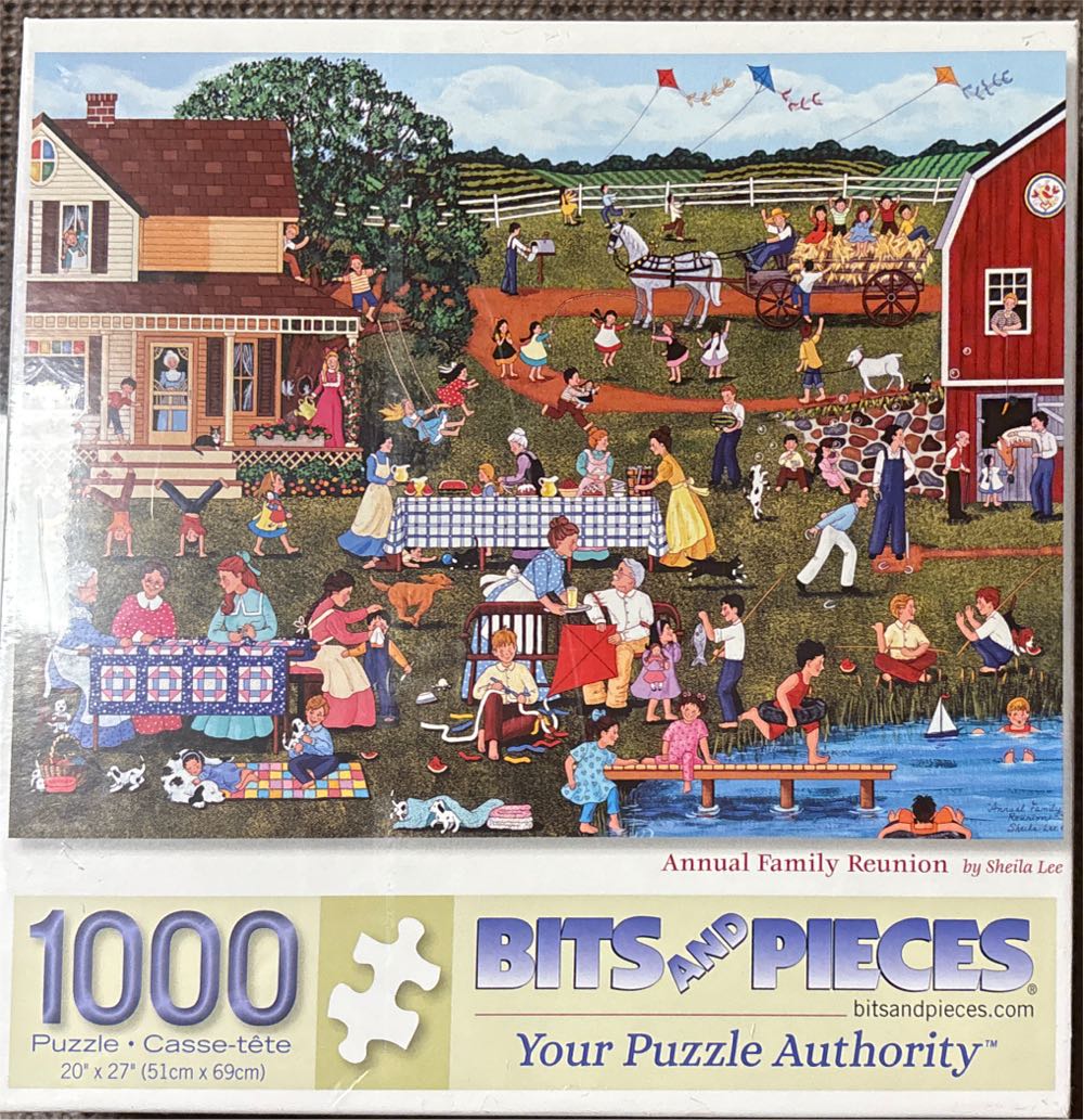 Sunsout Inc Swan Waterfall Pc Round Jigsaw Puzzle By Artist: Lori Schory Finished Size 26” Rd Mpn# 35134