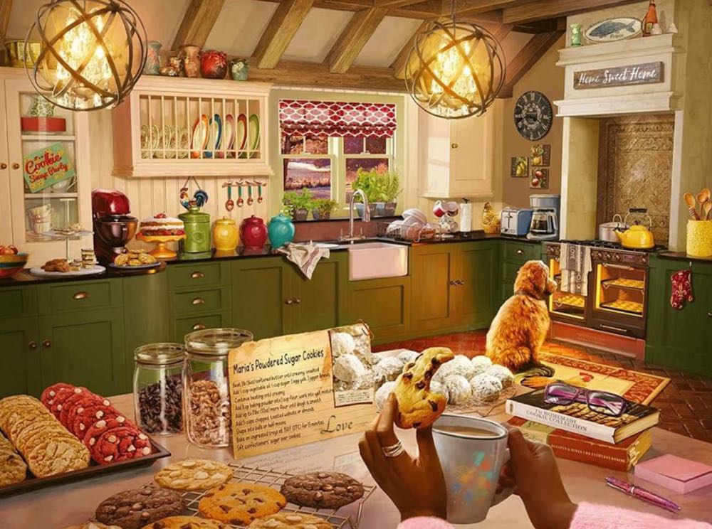 My Cozy Place : Cozy in the Kitchen - Ravensburger puzzle collectible [Barcode 4005556808373] - Main Image 2