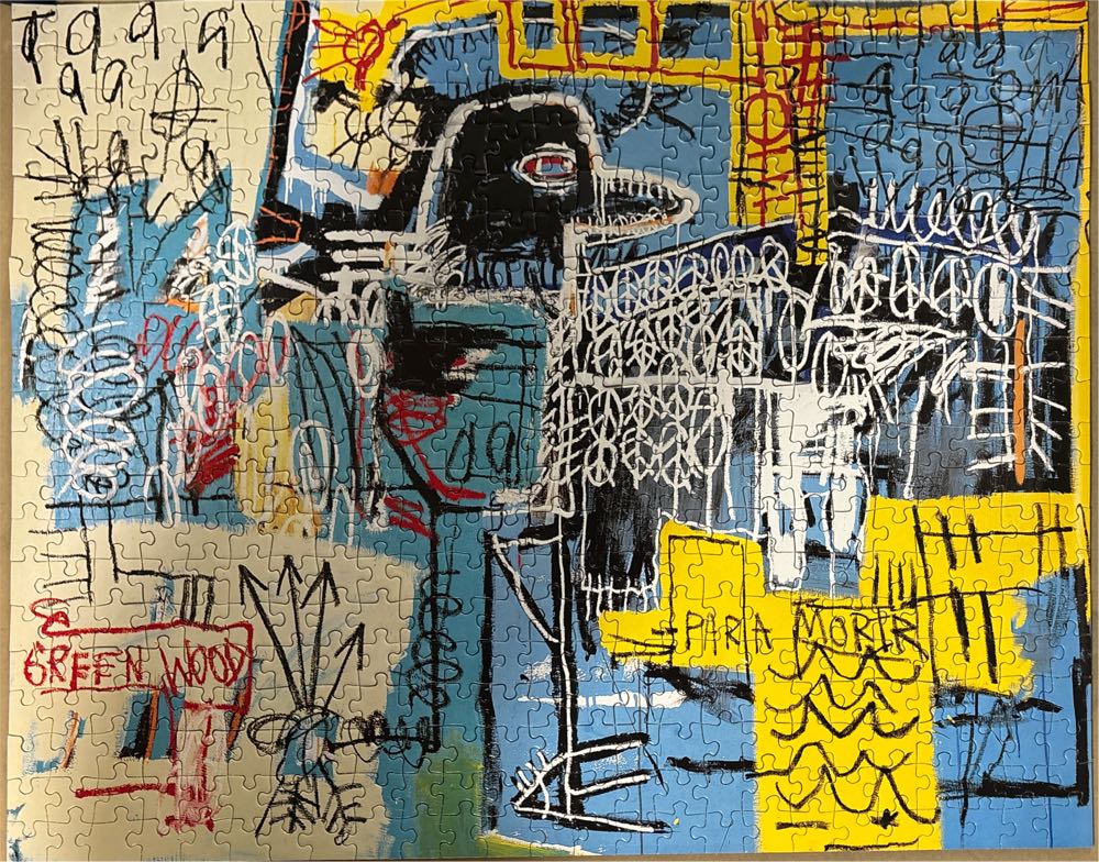 Basquiat Bird On Money - Galison puzzle collectible [Barcode 9780735379251] - Main Image 2