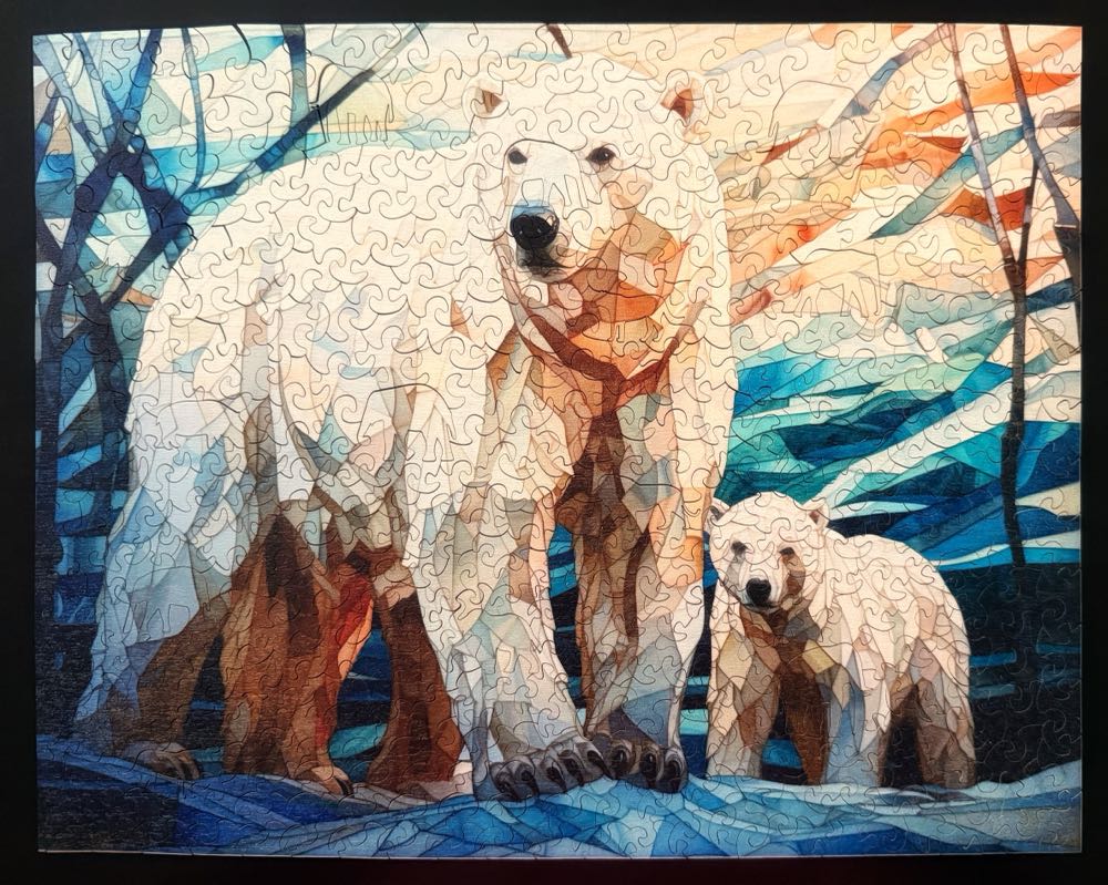 Polar Bears* - Jigsaw World puzzle collectible - Main Image 3