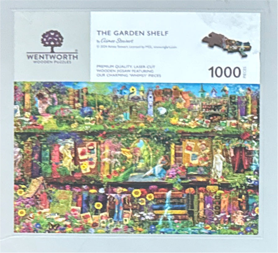 The Garden Shelf - Wentworth Wooden Jigsaw Company puzzle collectible [Barcode 6050265404420] - Main Image 4