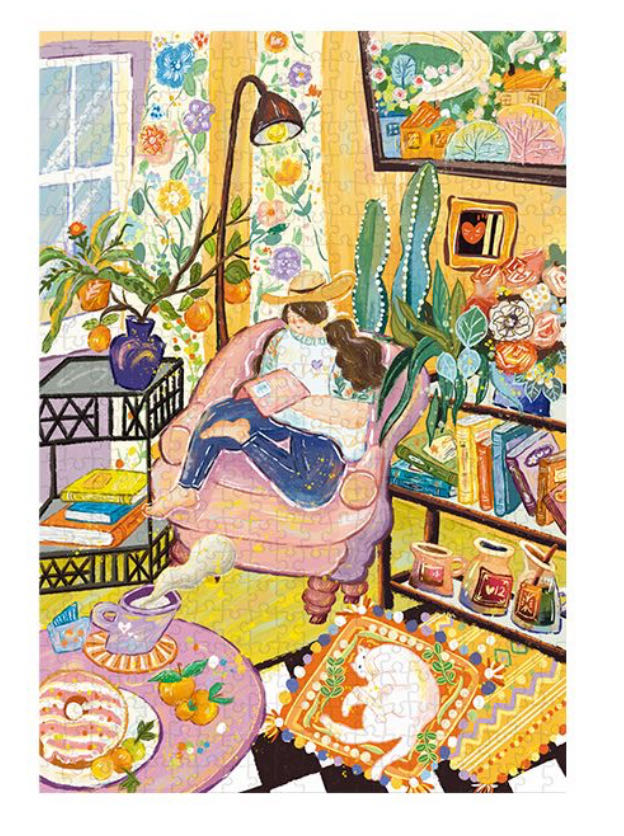 Kibifufu 50021 Read Again 500pc - kibifufu puzzle collectible [Barcode 1115104156207] - Main Image 2