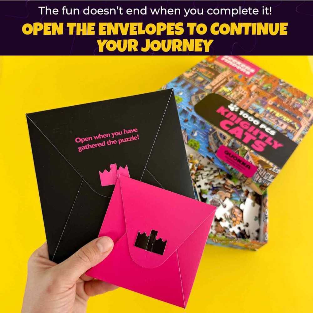 Knightly Cats - Quokka puzzle collectible [Barcode 5060801304849] - Main Image 4