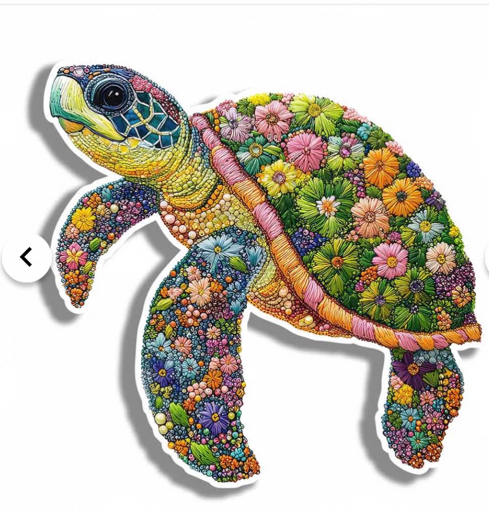 Crochet Turtle** - Puzzle Up puzzle collectible - Main Image 2