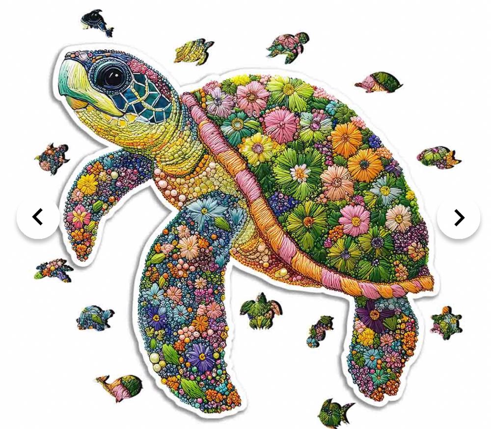 Crochet Turtle** - Puzzle Up puzzle collectible - Main Image 3