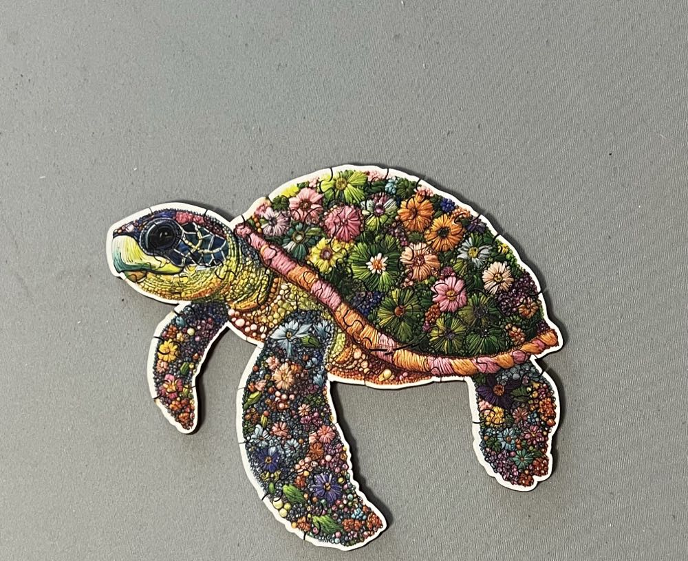 Crochet Turtle** - Puzzle Up puzzle collectible - Main Image 4