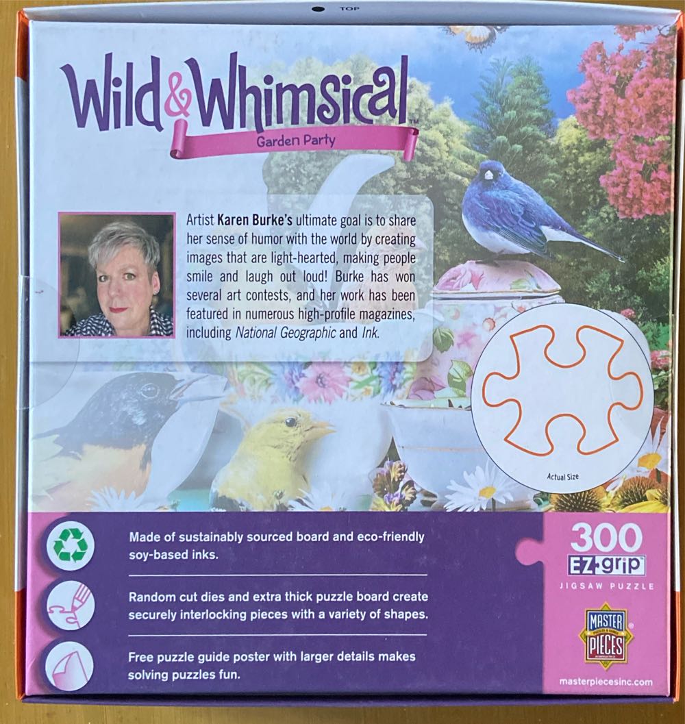 Garden Party - Masterpieces Puzzle Company puzzle collectible [Barcode 705988625596] - Main Image 2