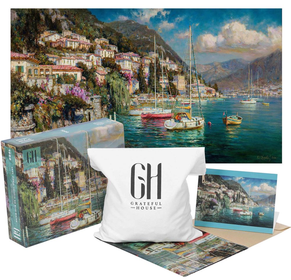 Lake Como - Grateful House puzzle collectible - Main Image 2