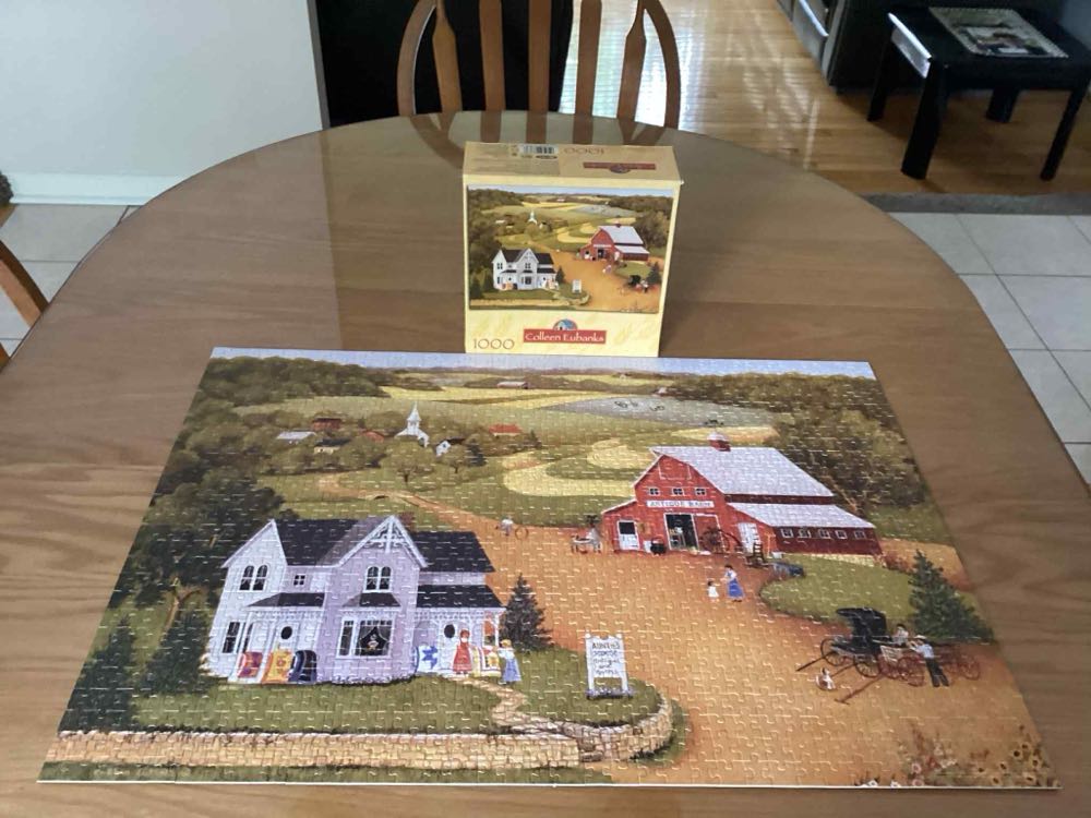 Antique Barn - Rose Art puzzle collectible - Main Image 3