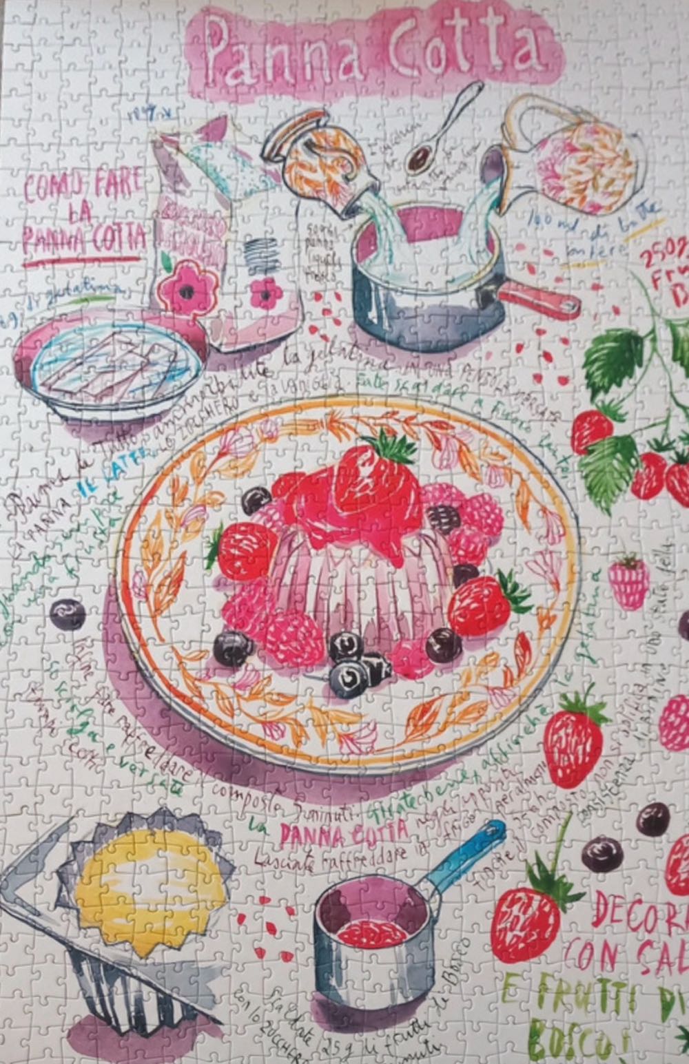 Panna Cotta - Magnolia puzzle collectible [Barcode 8684595060247] - Main Image 3