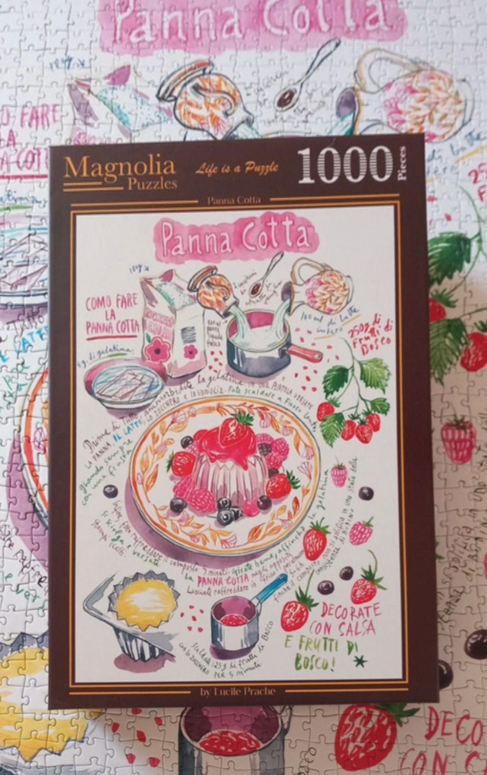 Panna Cotta - Magnolia puzzle collectible [Barcode 8684595060247] - Main Image 4