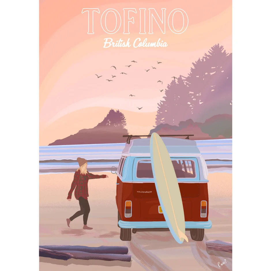 Tofino Surf British Columbia - Villager Puzzles puzzle collectible [Barcode 628942778315] - Main Image 3