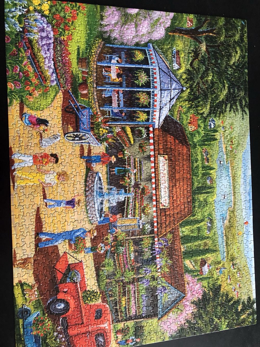 Returning From The Piece