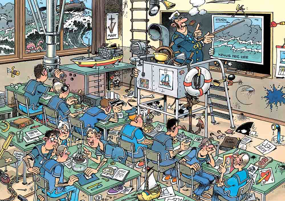 Navy Class - Jumbo puzzle collectible [Barcode 8721017605881] - Main Image 2