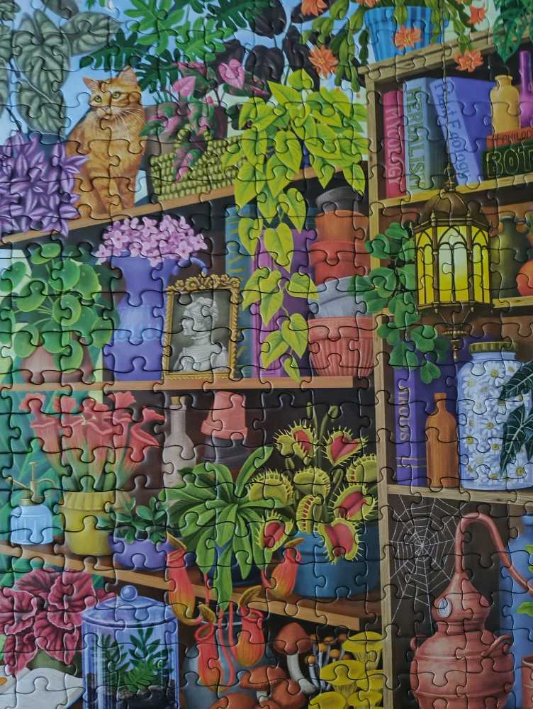 Alchemist’s Greenhouse - eeBoo Piece & Love puzzle collectible [Barcode 689196515866] - Main Image 3