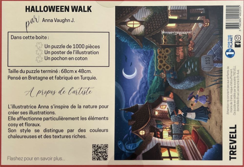 Halloween Walk - Trevell puzzle collectible [Barcode 3760389492205] - Main Image 2