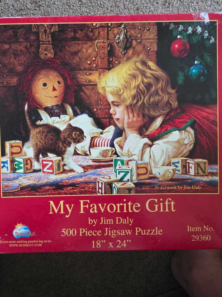 Castorland Castor In The Garden Crisantemos En El Jardín De Пазлы