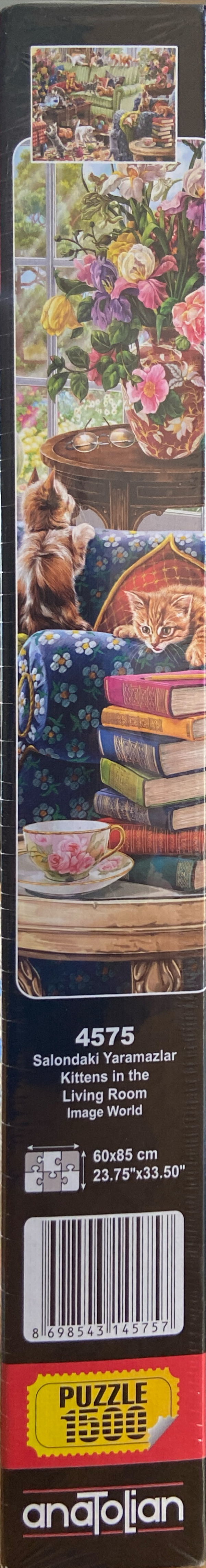 Kittens In The Living Room - Anatolian puzzle collectible [Barcode 8698543145757] - Main Image 2