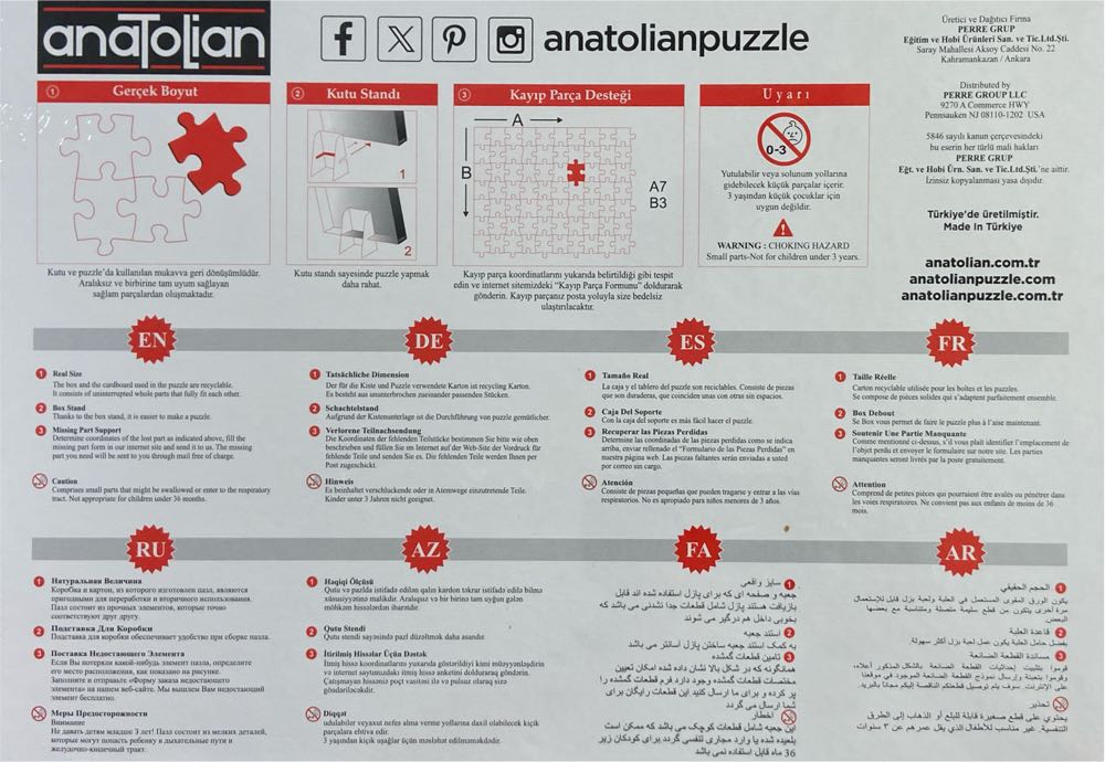 Kittens In The Living Room - Anatolian puzzle collectible [Barcode 8698543145757] - Main Image 4