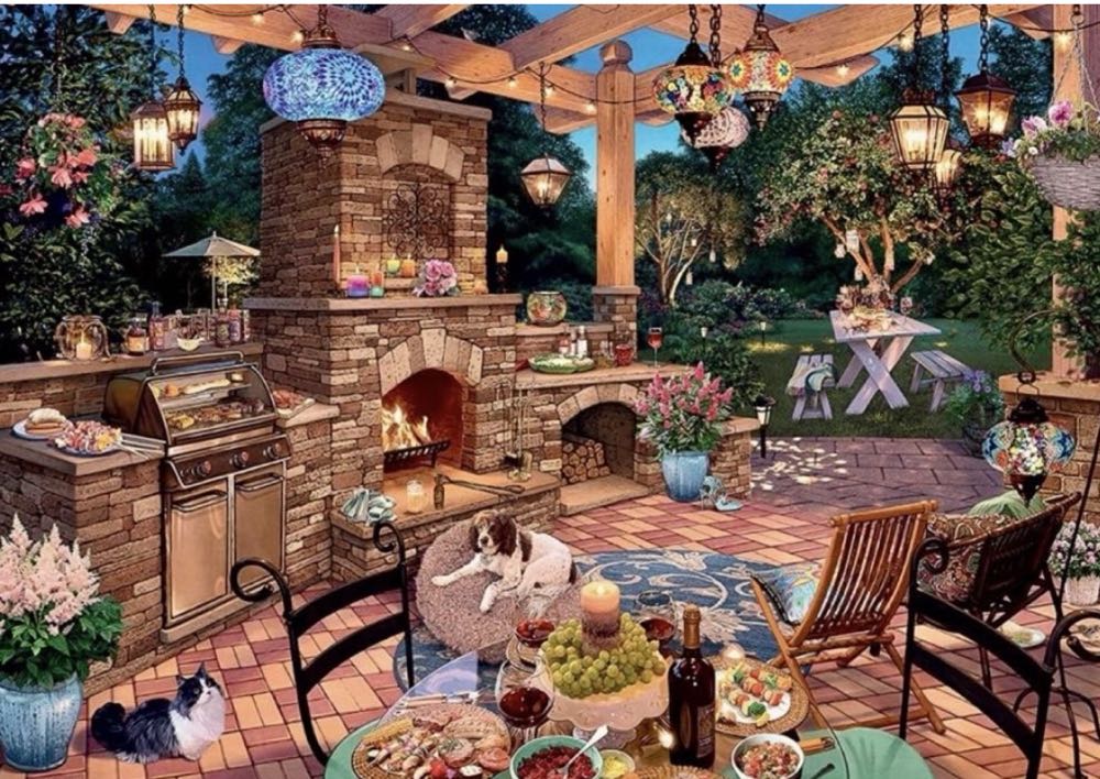 My Haven 10 : The Garden Kitchen 🔄 - Ravensburger puzzle collectible [Barcode 4005555002802] - Main Image 2