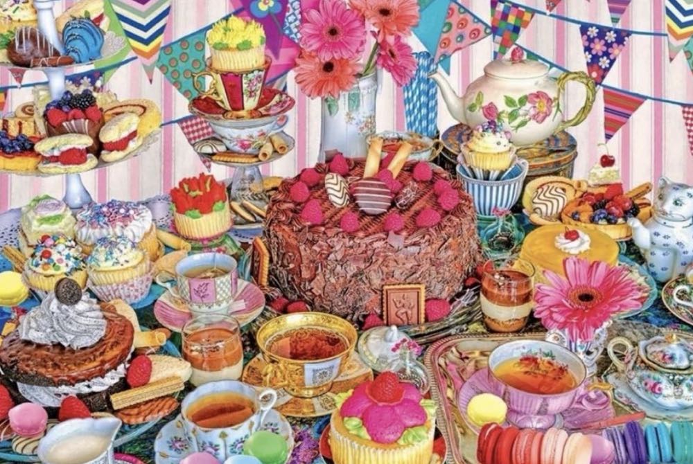 Tea Party Tent 🆕 - Kodak puzzle collectible [Barcode 4895145433327] - Main Image 2