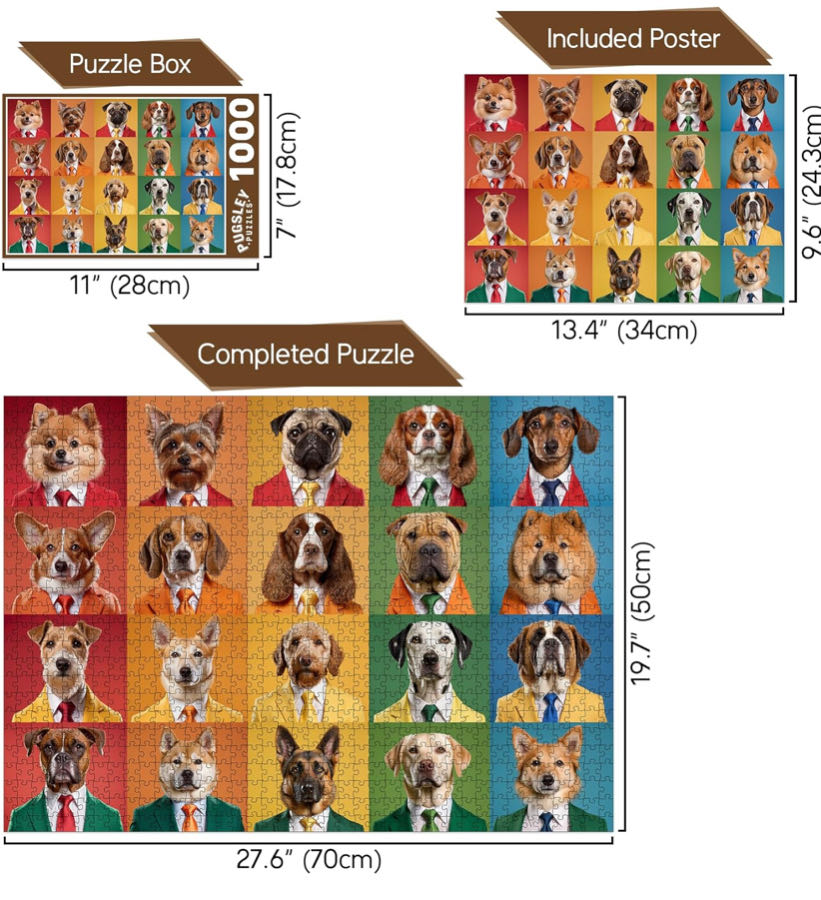 Corporate Dogs - Pugsley puzzle collectible [Barcode 198715746662] - Main Image 2
