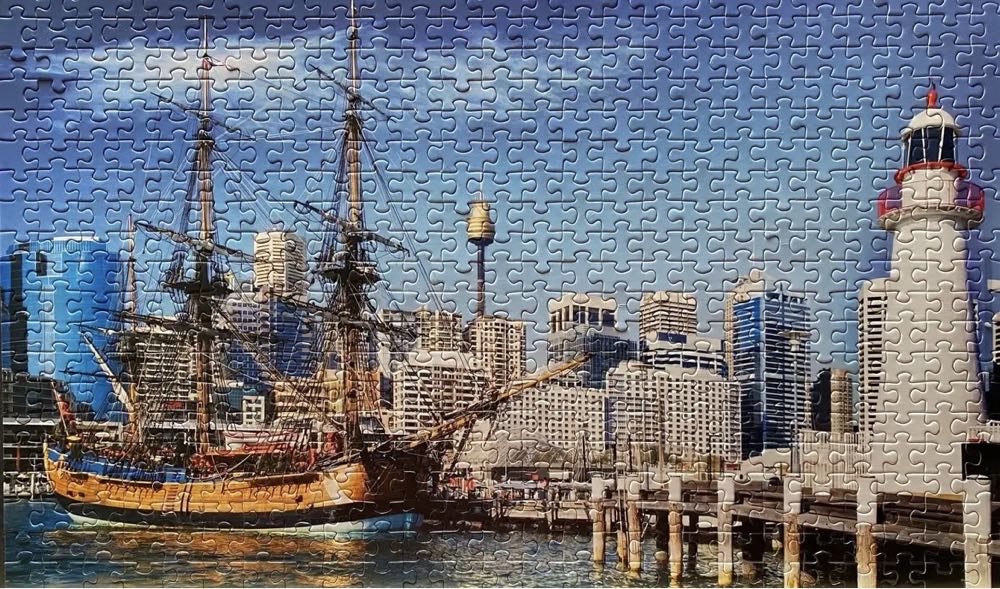 0012 Puzzlebug: Sailing Ship Endeavour, Darling Harbor, Sydney - Puzzlebug puzzle collectible - Main Image 2