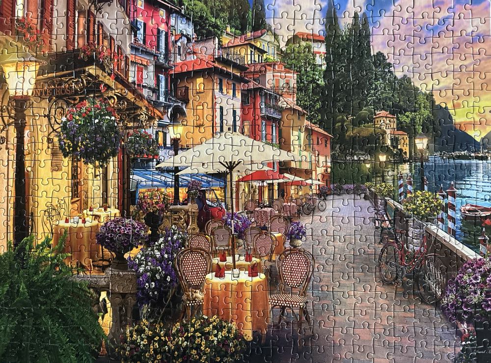 Lake Como - Clementoni puzzle collectible [Barcode 8005125355822] - Main Image 2