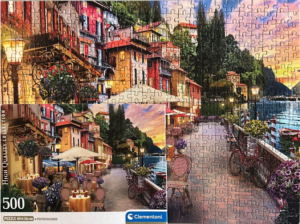 Lake Como - Clementoni puzzle collectible [Barcode 8005125355822] - Main Image 4
