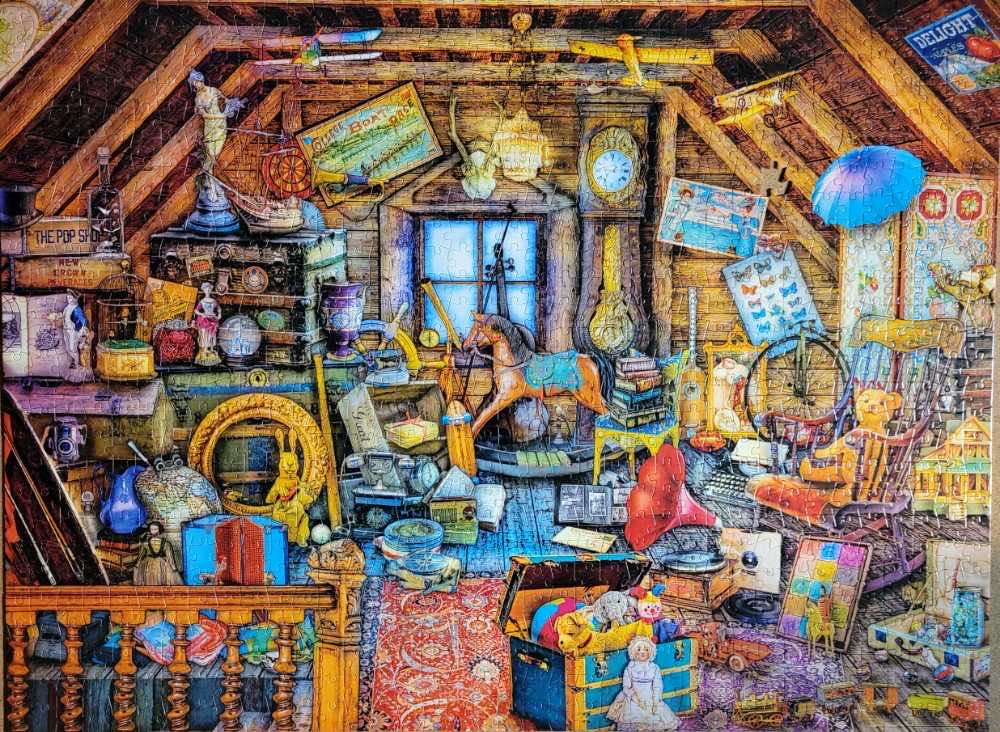 Aimee Stewart - Grandma’s Attic - Buffalo puzzle collectible - Main Image 2