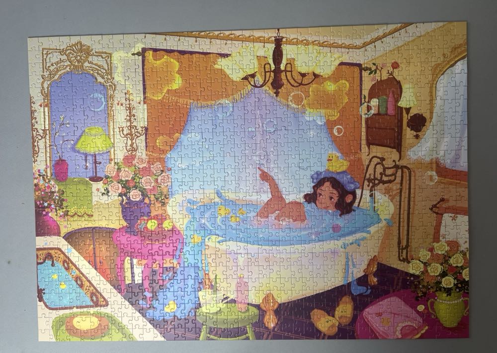 Vintage Splash - Elewhite puzzle collectible - Main Image 3