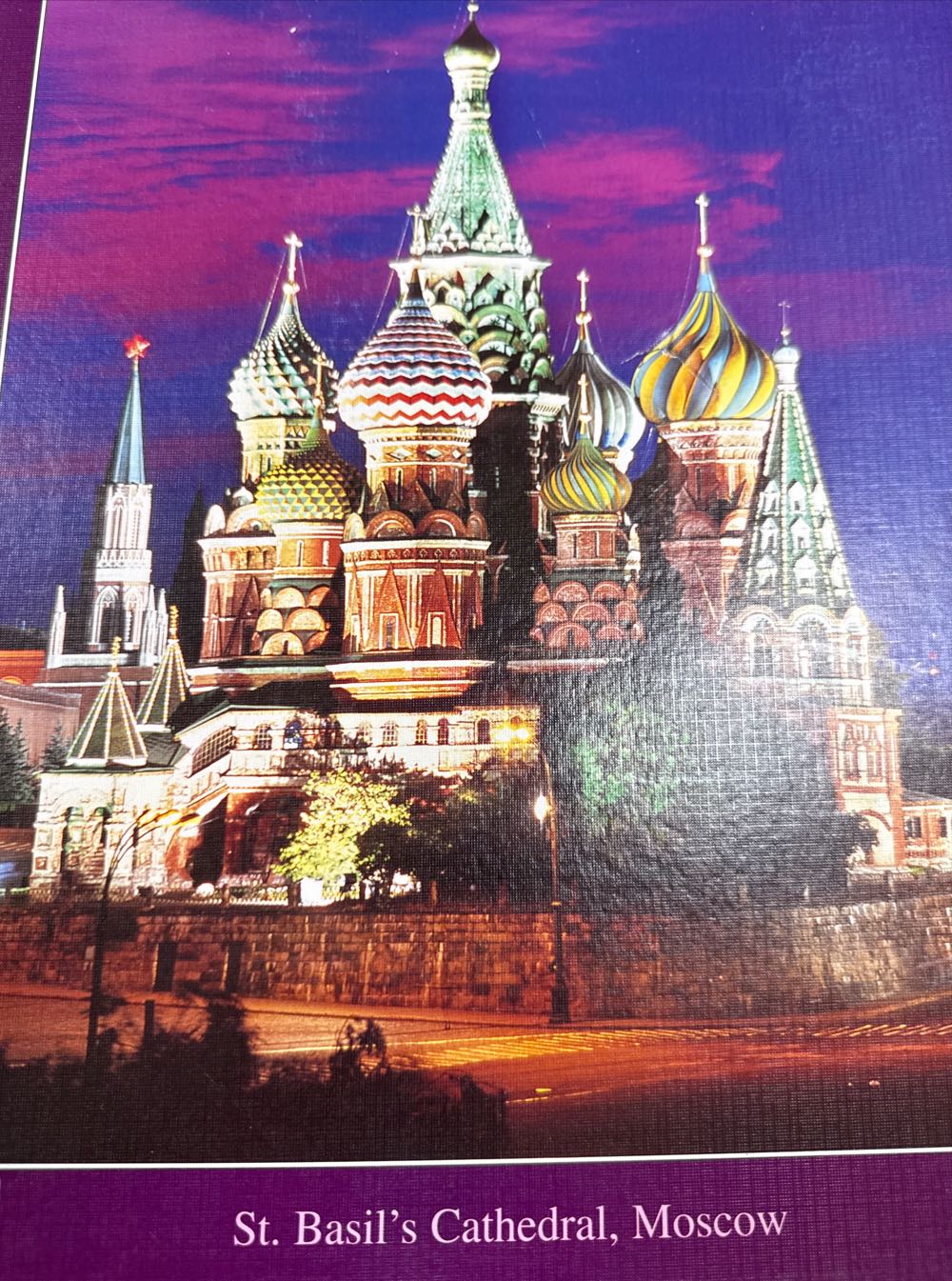 Tomax Glow In The Dark St. Basil’s Cathedral Moscow Piece Puzzle New  puzzle collectible [Barcode 4891505810845] - Main Image 2