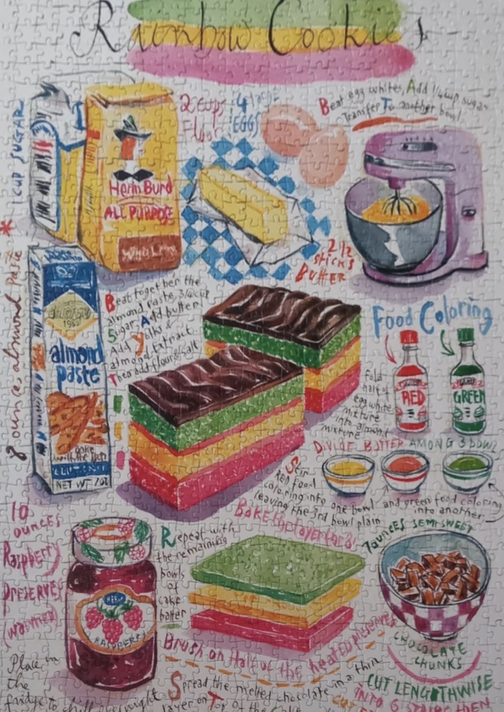 Rainbow Cookies - Magnolia puzzle collectible [Barcode 8684595060223] - Main Image 3