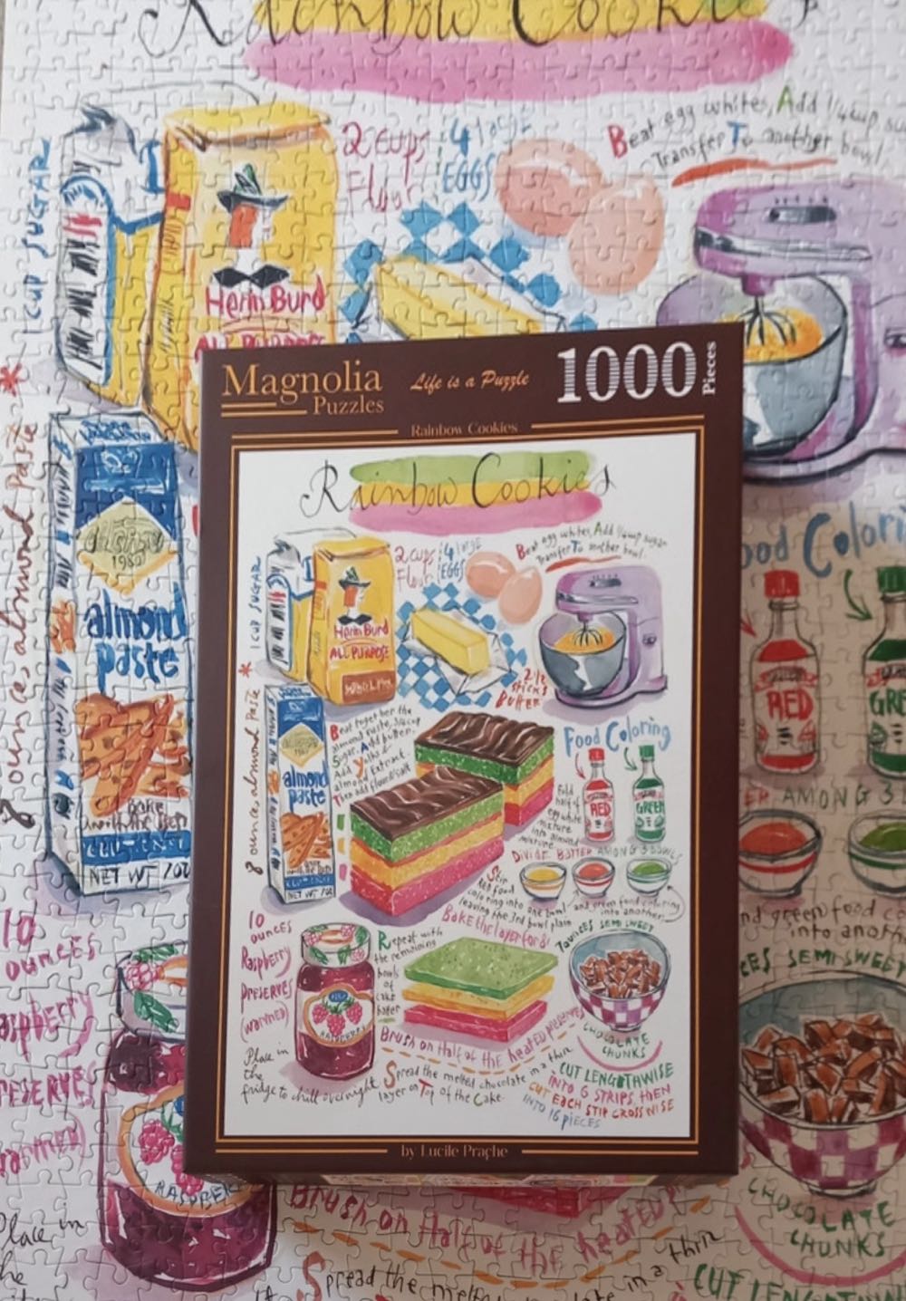 Rainbow Cookies - Magnolia puzzle collectible [Barcode 8684595060223] - Main Image 4