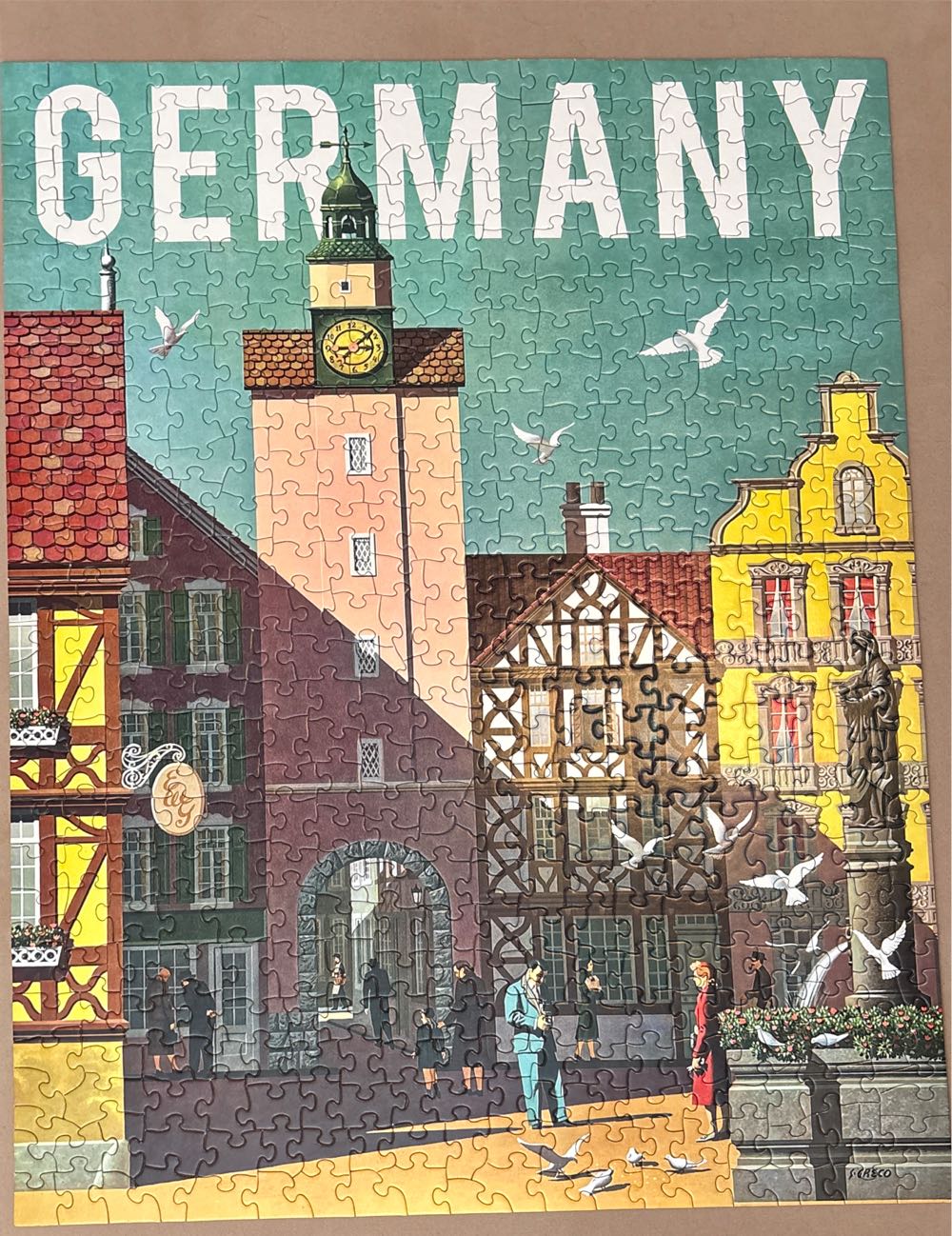 Germany - New York Puzzle Company puzzle collectible [Barcode 840291702692] - Main Image 2